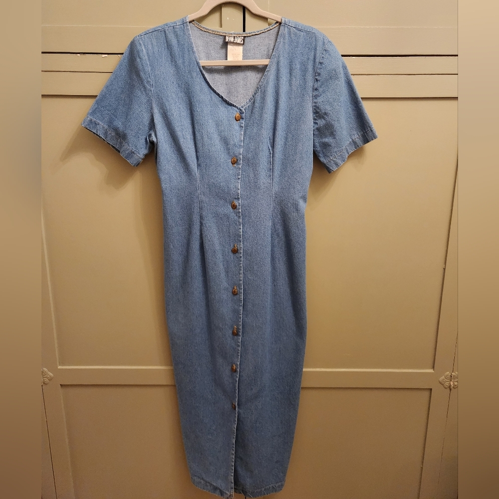Devin-James Vintage Jean Dress